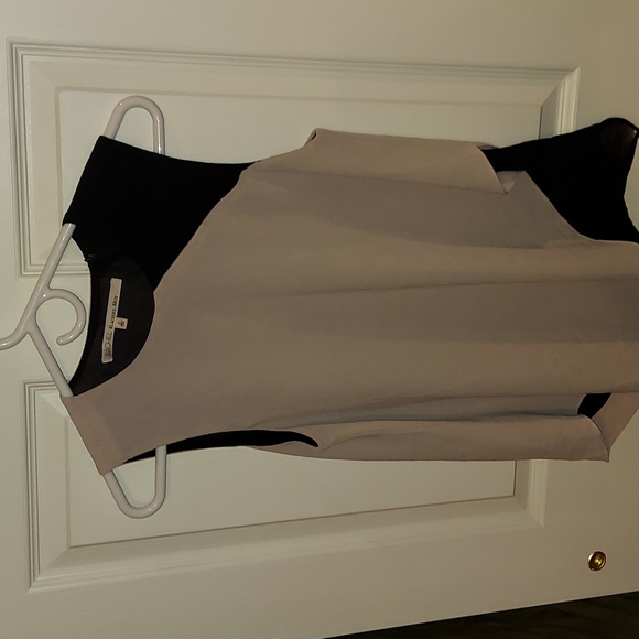 RACHEL Rachel Roy Tops - Rachel‎ Rachel Roy Asymmetrical Colorblock Sleeveless Top Blouse Small